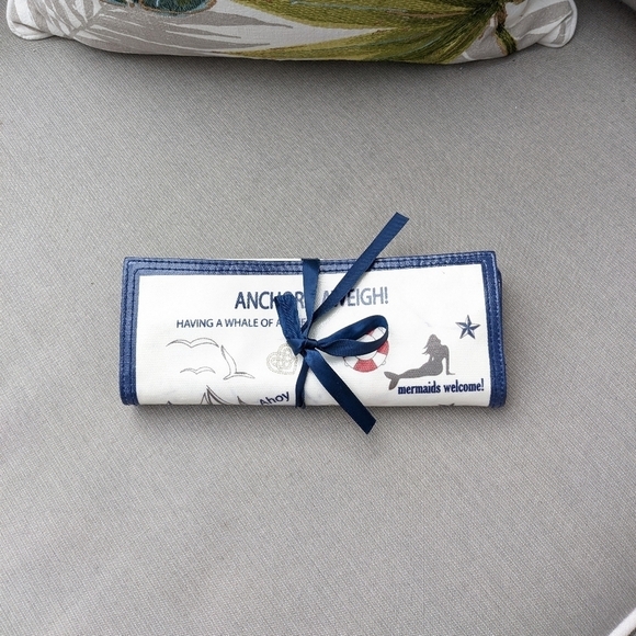 Brighton Anchors Aweigh Seaside Jewelry Roll - Picture 4 of 4